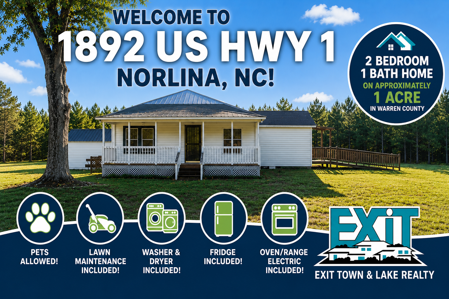 Freshly Renovated 2 Bedroom Rental in Warren County property image