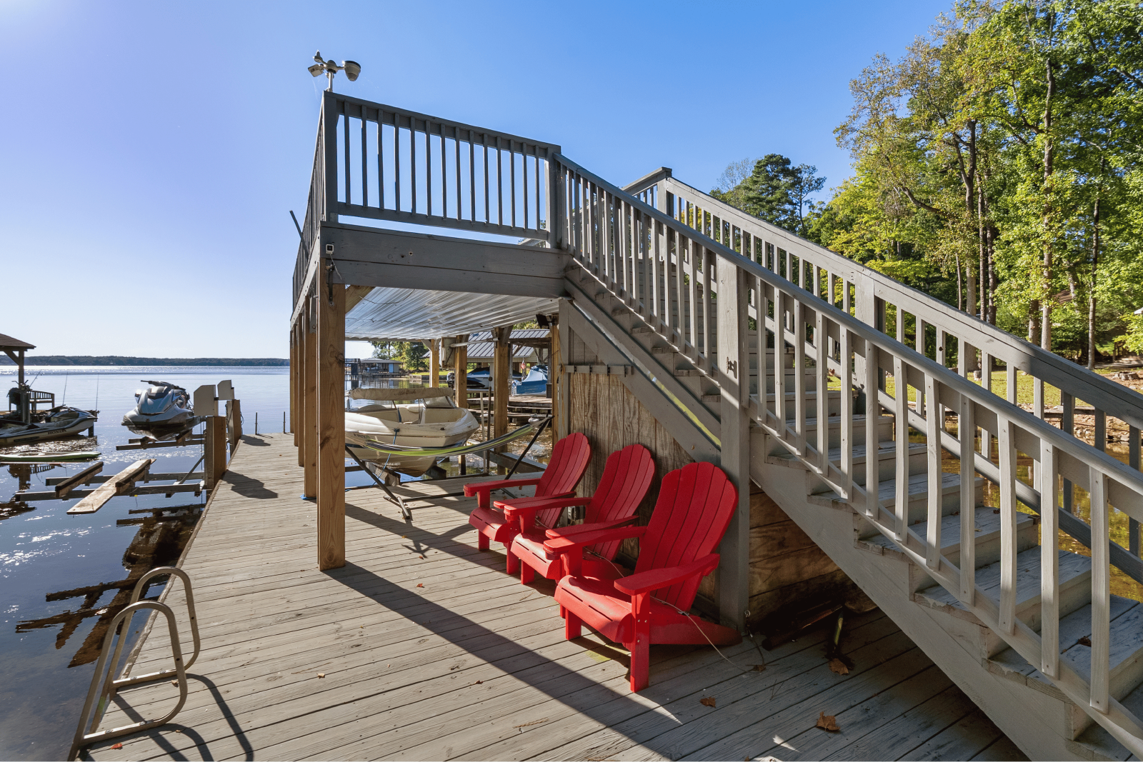 Enjoy waterfront living at 218 Club Drive in Littleton, NC! property image